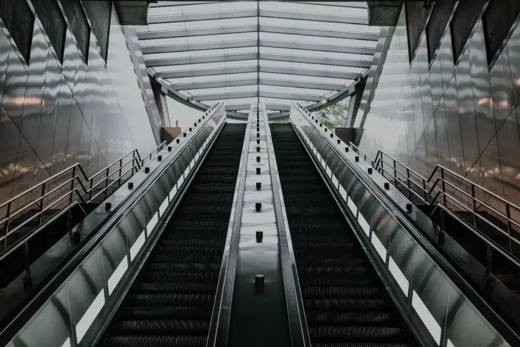 Rolltreppenreinigung